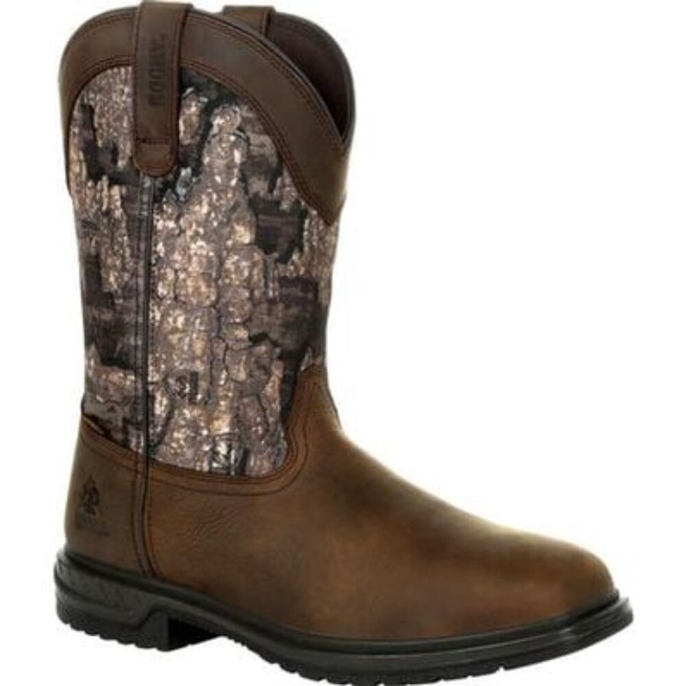 Womens Rocky Hunting Boots Brown/camouflaged